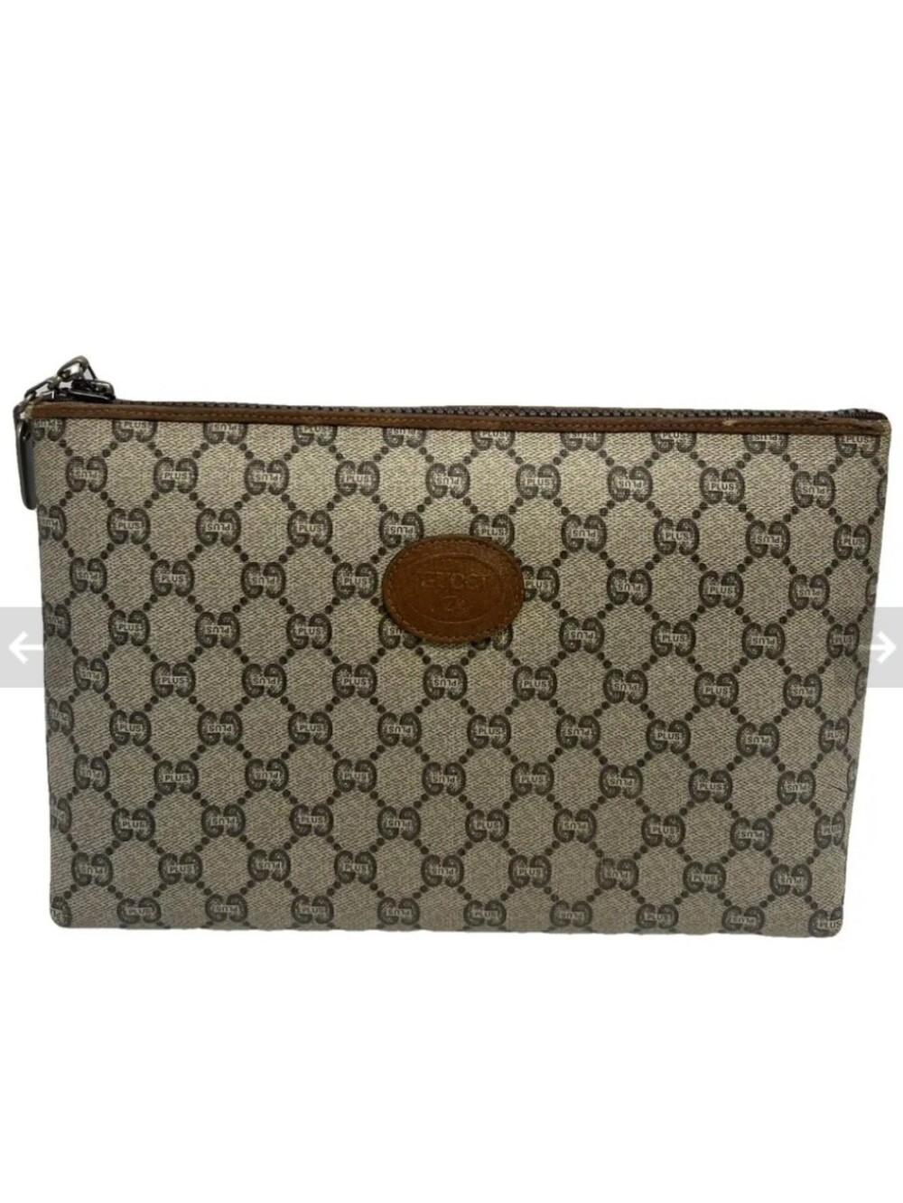❣️Gucci GG Plus Monogram Canvas Clutch Bag❣️